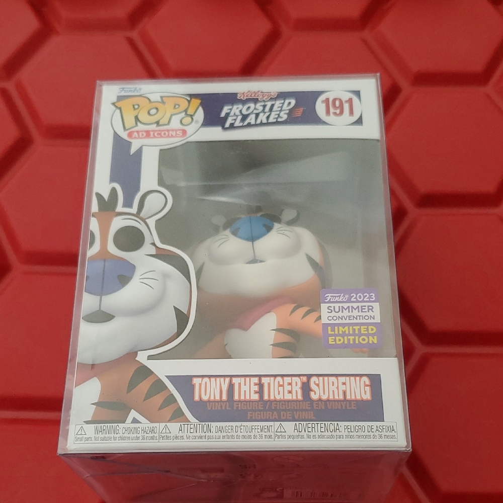 Frosted Flakes Tony The Tiger Surfing #191 Funko Pop